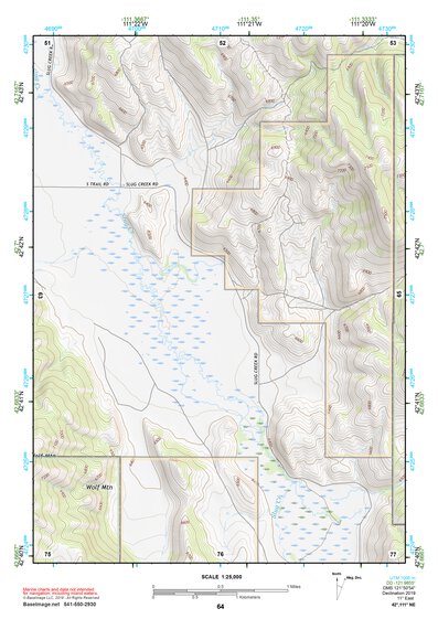 42111NE Page 64 Soda Springs Topo Preview 1