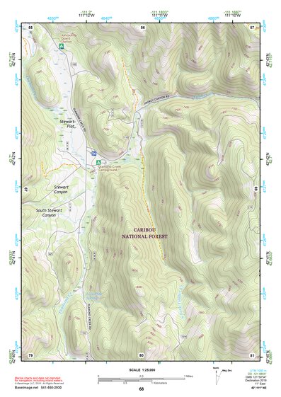 42111NE Page 68 Soda Springs Topo Preview 1