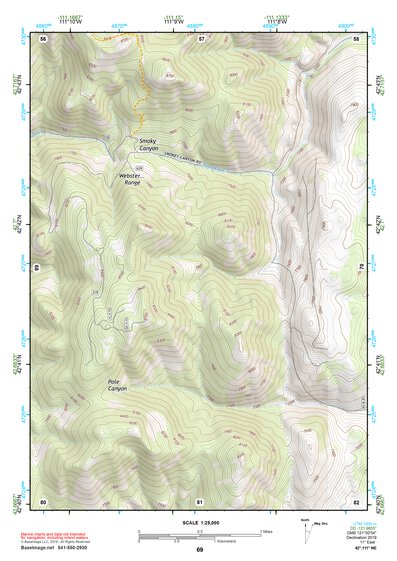 42111NE Page 69 Soda Springs Topo Preview 1