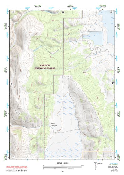42111NE Page 70 Soda Springs Topo Preview 1