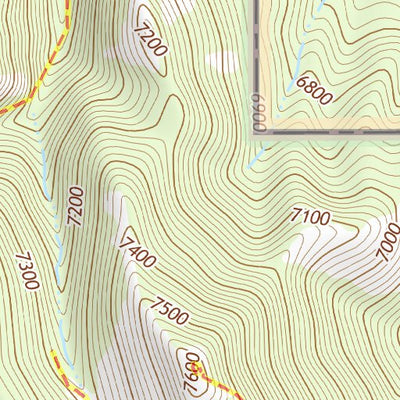 42111NE Page 76 Soda Springs Topo Preview 3