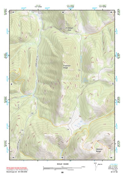 42111NE Page 80 Soda Springs Topo Preview 1