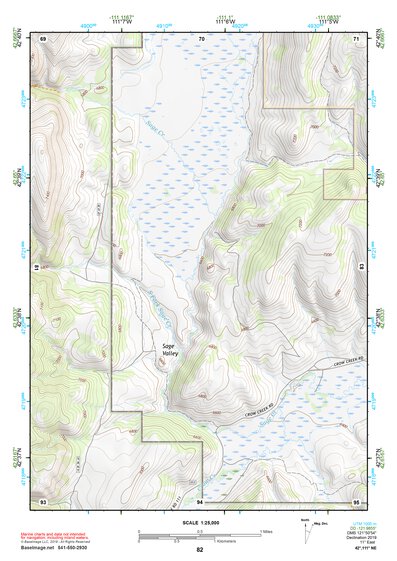 42111NE Page 82 Soda Springs Topo Preview 1