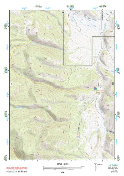 42111NE Page 104 Soda Springs Topo Preview 1
