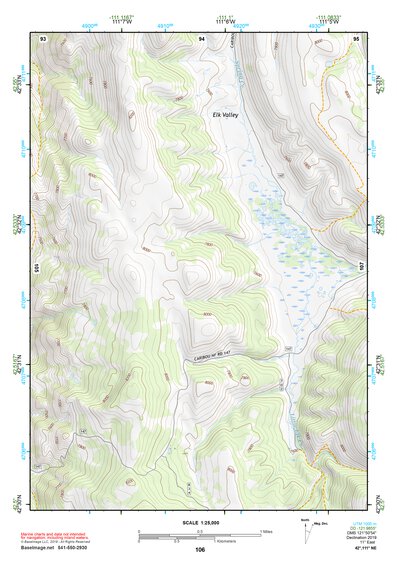 42111NE Page 106 Soda Springs Topo Preview 1