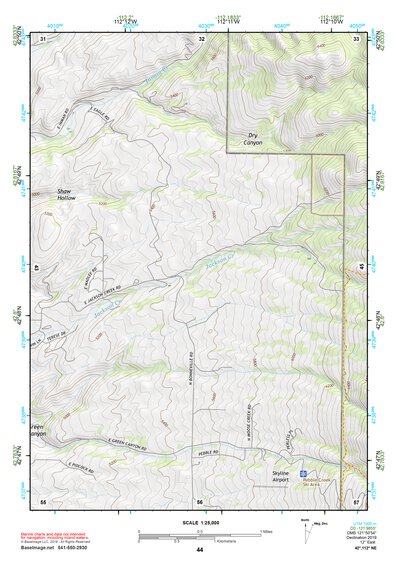42112NE Page 44 Pocatello Topo Preview 1