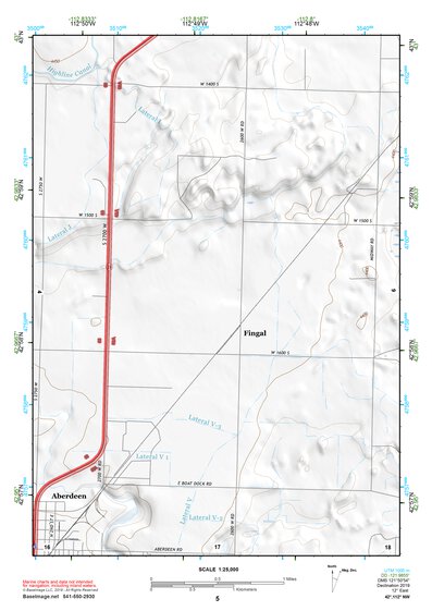 42112NW Page 5 Pocatello Topo Preview 1