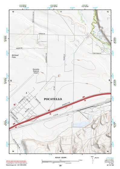 42112NW Page 23 Pocatello Topo Preview 1