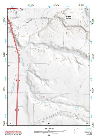 42112NW Page 34 Pocatello Topo Preview 1