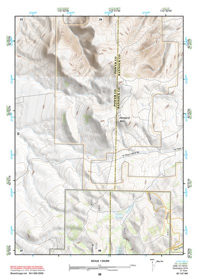 42112NW Page 36 Pocatello Topo Preview 1