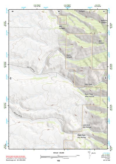 42112NW Page 102 Pocatello Topo Preview 1