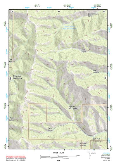 42112NW Page 104 Pocatello Topo Preview 1