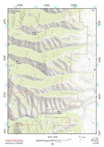 42112NW Page 105 Pocatello Topo Preview 1