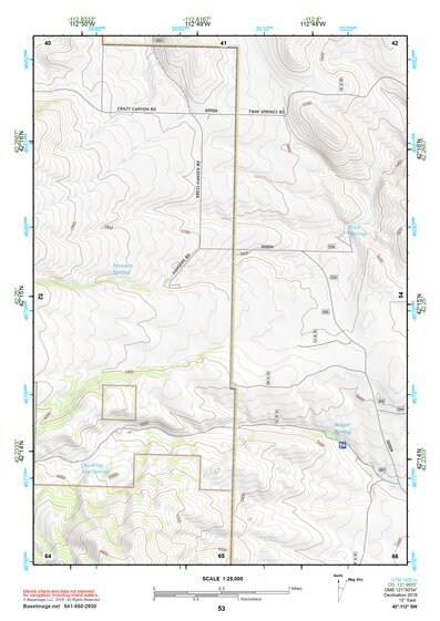 42112SW Page 53 Malad City Topo Preview 1