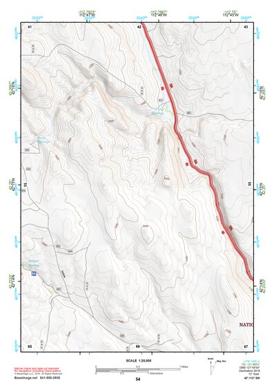 42112SW Page 54 Malad City Topo Preview 1