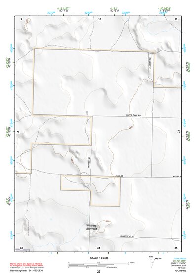 42113NE Page 22 Lake Walcott Topo Preview 1