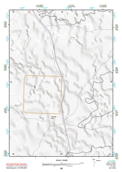 42113NE Page 28 Lake Walcott Topo Preview 1