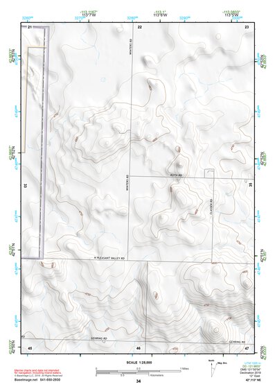42113NE Page 34 Lake Walcott Topo Preview 1
