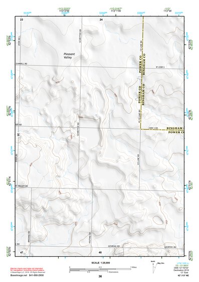42113NE Page 36 Lake Walcott Topo Preview 1