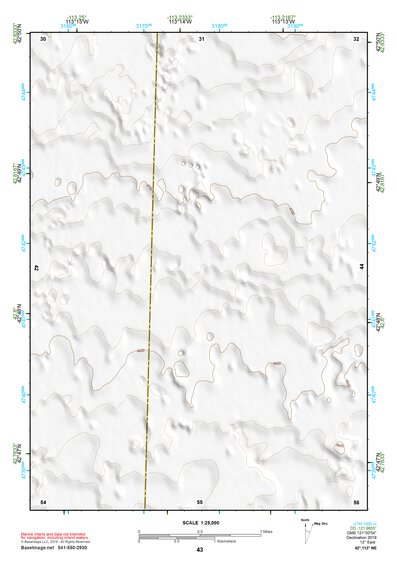 42113NE Page 43 Lake Walcott Topo Preview 1