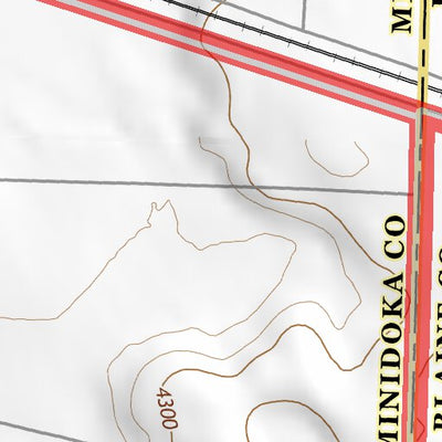 42113NE Page 49 Lake Walcott Topo Preview 2