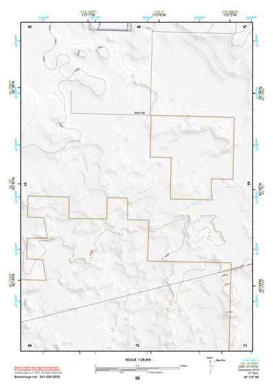 42113NE Page 58 Lake Walcott Topo Preview 1