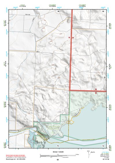 42113NE Page 61 Lake Walcott Topo Preview 1