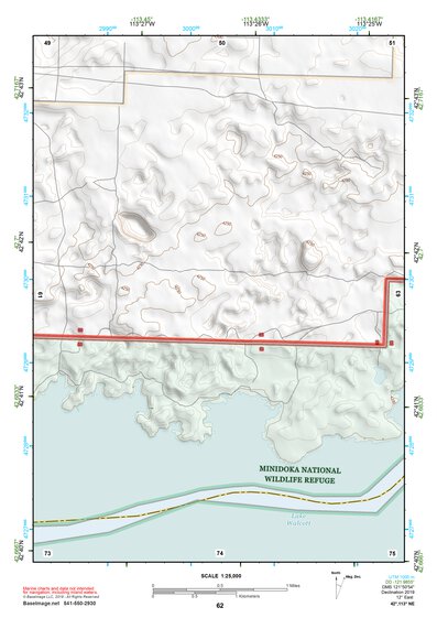 42113NE Page 62 Lake Walcott Topo Preview 1