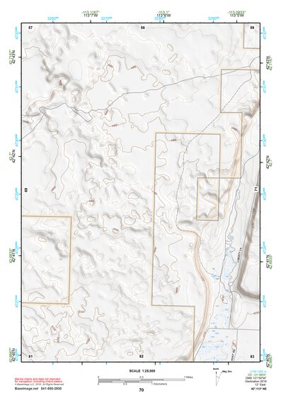 42113NE Page 70 Lake Walcott Topo Preview 1