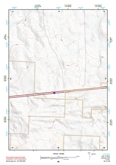 42113NE Page 86 Lake Walcott Topo Preview 1