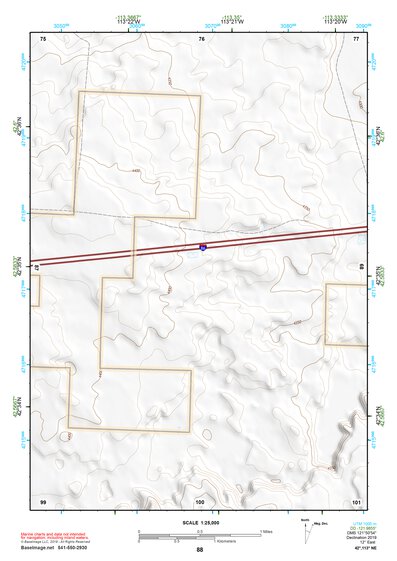 42113NE Page 88 Lake Walcott Topo Preview 1