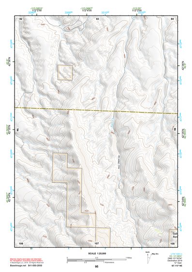 42113NE Page 95 Lake Walcott Topo Preview 1