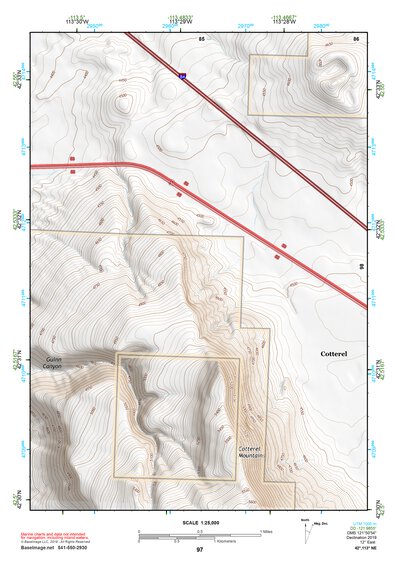 42113NE Page 97 Lake Walcott Topo Preview 1