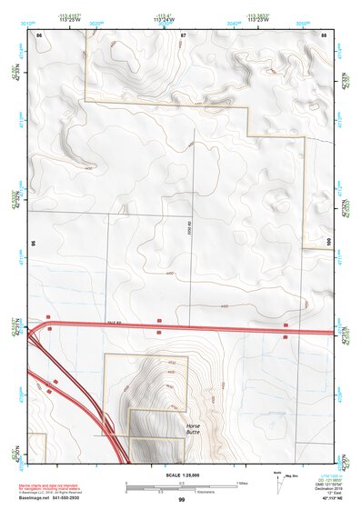 42113NE Page 99 Lake Walcott Topo Preview 1