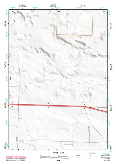 42113NE Page 101 Lake Walcott Topo Preview 1