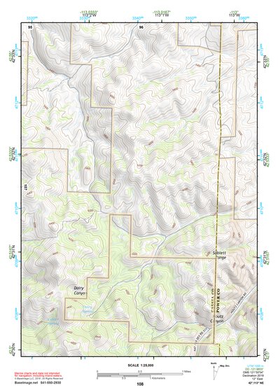 42113NE Page 108 Lake Walcott Topo Preview 1