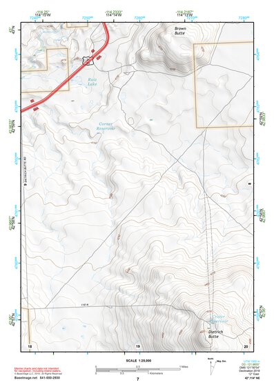 42114NE Page 7 Twin Falls Topo Preview 1