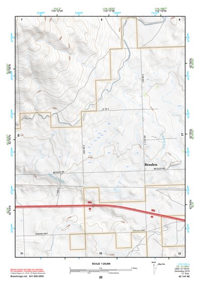 42114NE Page 20 Twin Falls Topo Preview 1
