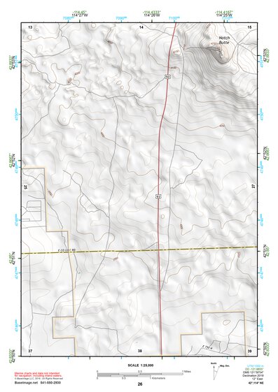 42114NE Page 26 Twin Falls Topo Preview 1