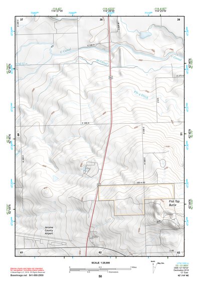 42114NE Page 50 Twin Falls Topo Preview 1