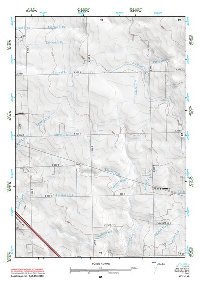 42114NE Page 61 Twin Falls Topo Preview 1