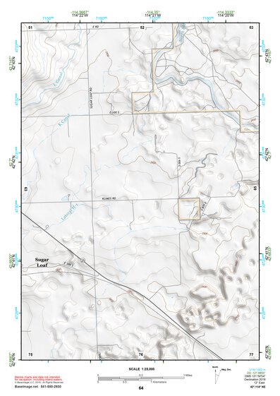 42114NE Page 64 Twin Falls Topo Preview 1