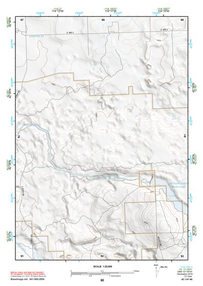 42114NE Page 80 Twin Falls Topo Preview 1