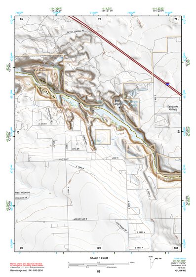 42114NE Page 88 Twin Falls Topo Preview 1