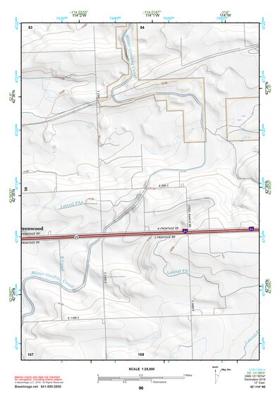 42114NE Page 96 Twin Falls Topo Preview 1