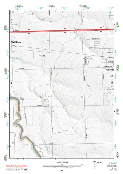 42114NE Page 99 Twin Falls Topo Preview 1