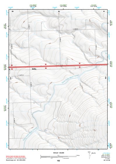 42114NE Page 102 Twin Falls Topo Preview 1