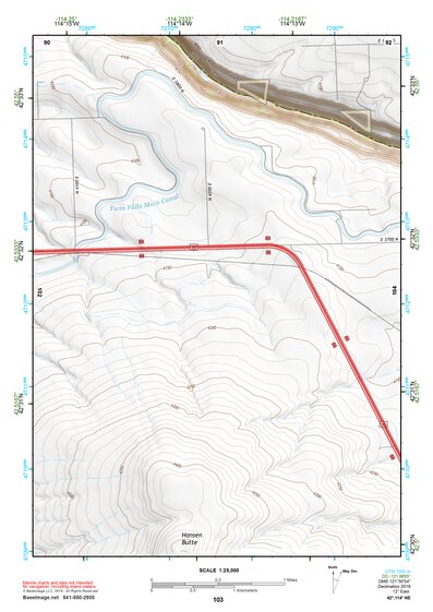 42114NE Page 103 Twin Falls Topo Preview 1