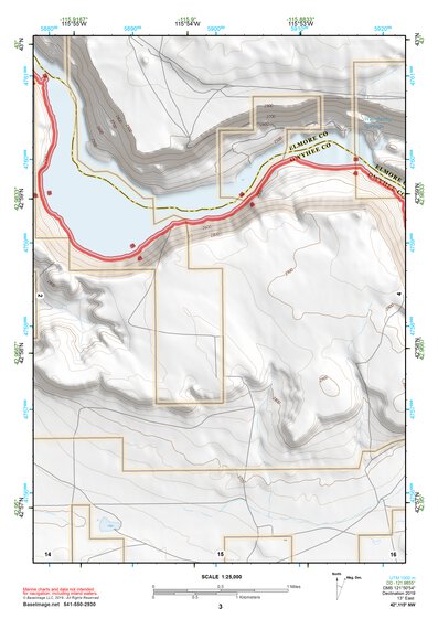 42115NW Page 3 Glenns Ferry Topo Preview 1
