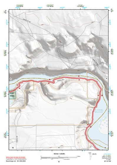 42115NW Page 5 Glenns Ferry Topo Preview 1